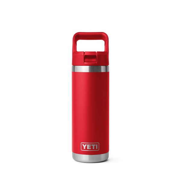 Rambler 18 oz C Straw Bottle V2 Rescue Red