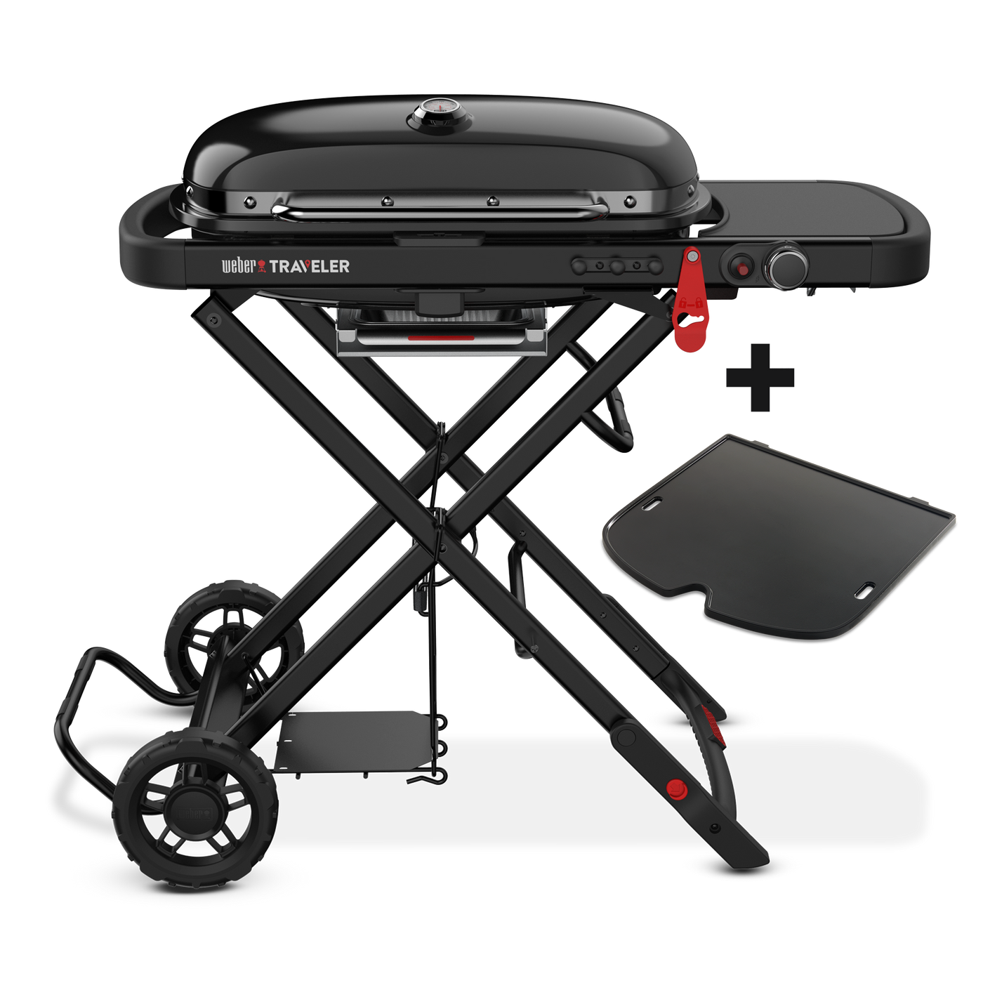 Weber Traveler Portable Gas Barbecue – Stealth