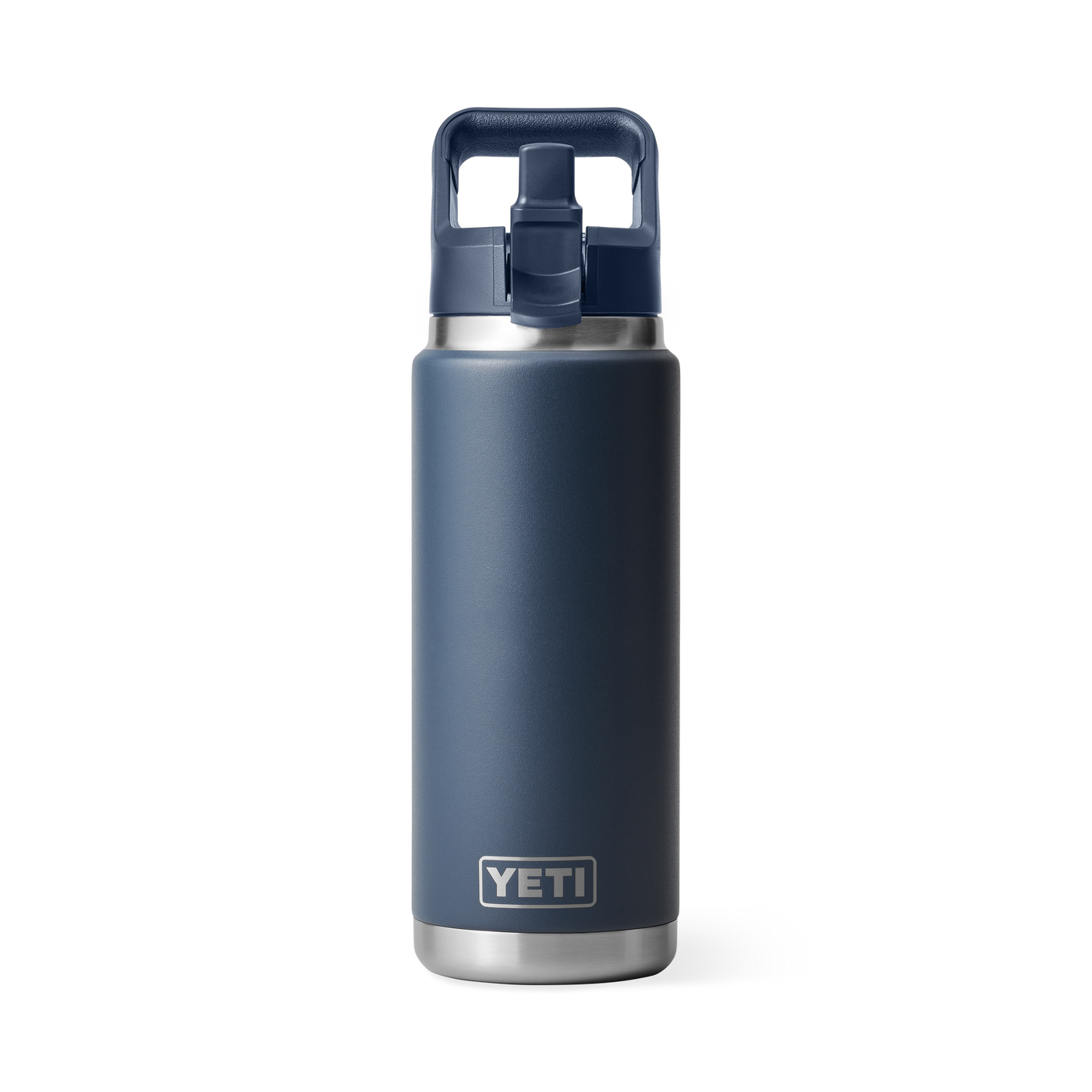 Rambler 26 oz C Straw Bottle Navy