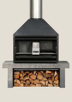 OUTDOOR 1200 Braai - Freestanding Fire & Flue (3 items)