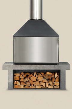 OUTDOOR 1200 Braai - Freestanding Fire & Flue (3 items)