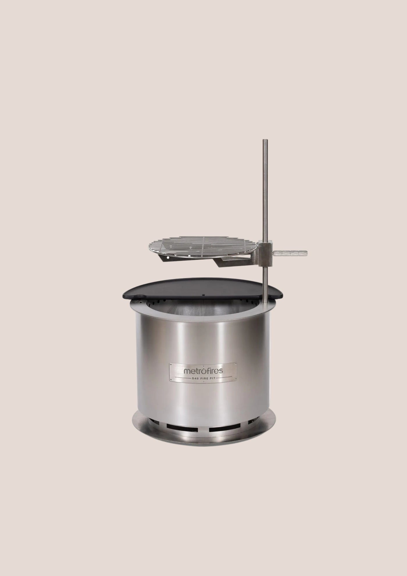 Metro 540 Fire Pit - Stainless Steel