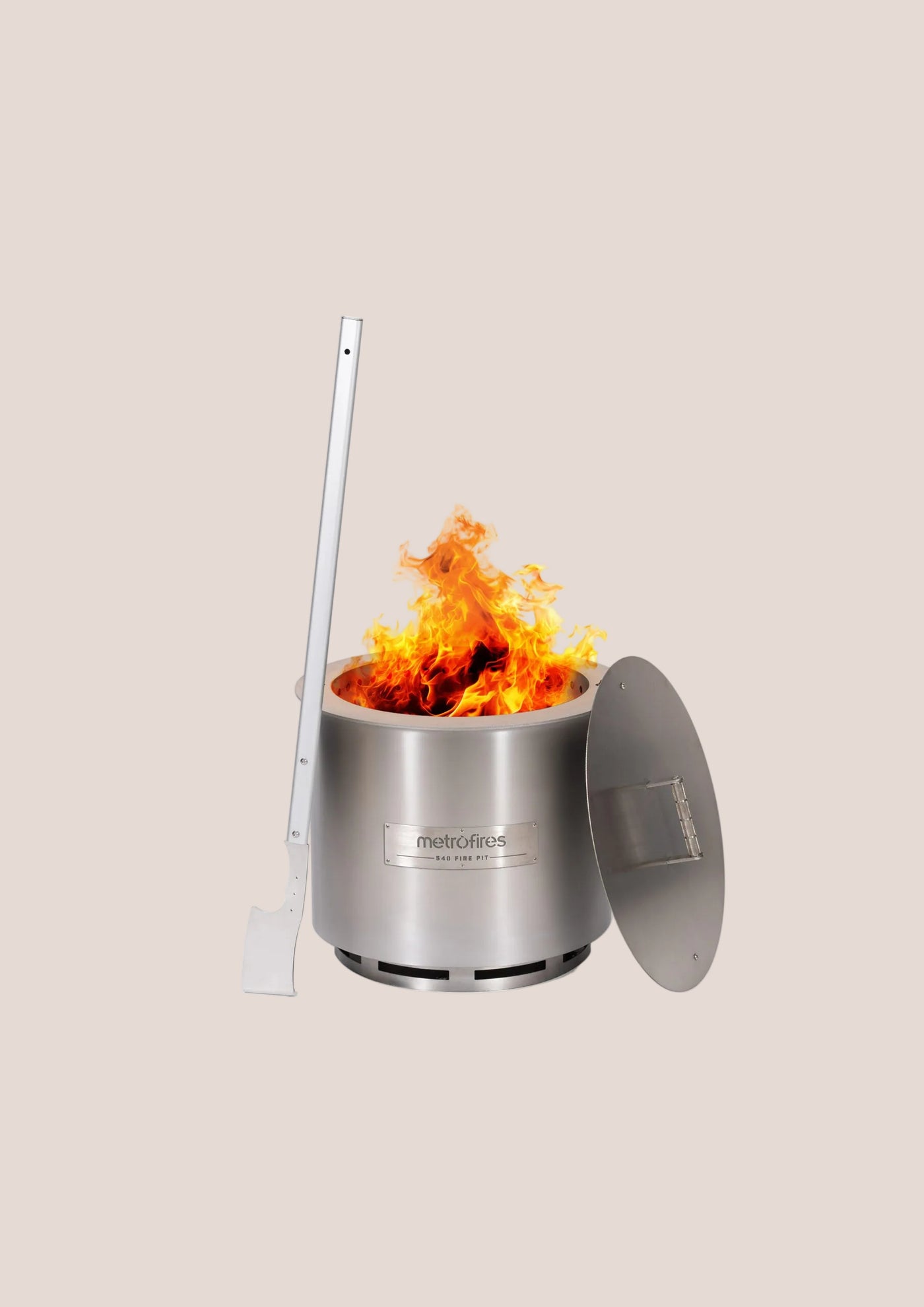 Metro 540 Fire Pit - Stainless Steel