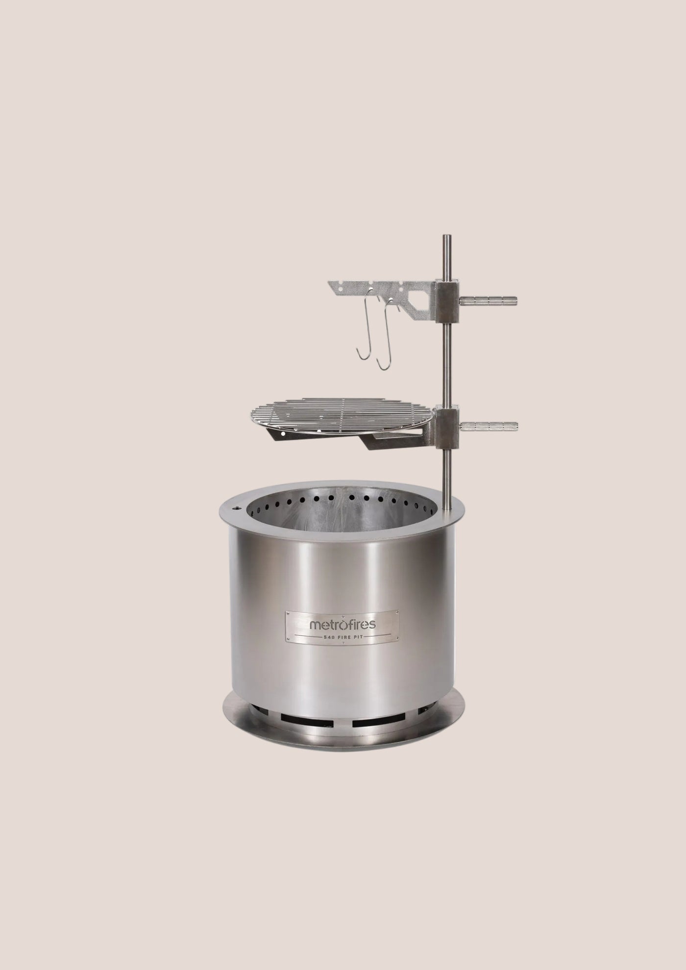 Metro 540 Fire Pit - Stainless Steel
