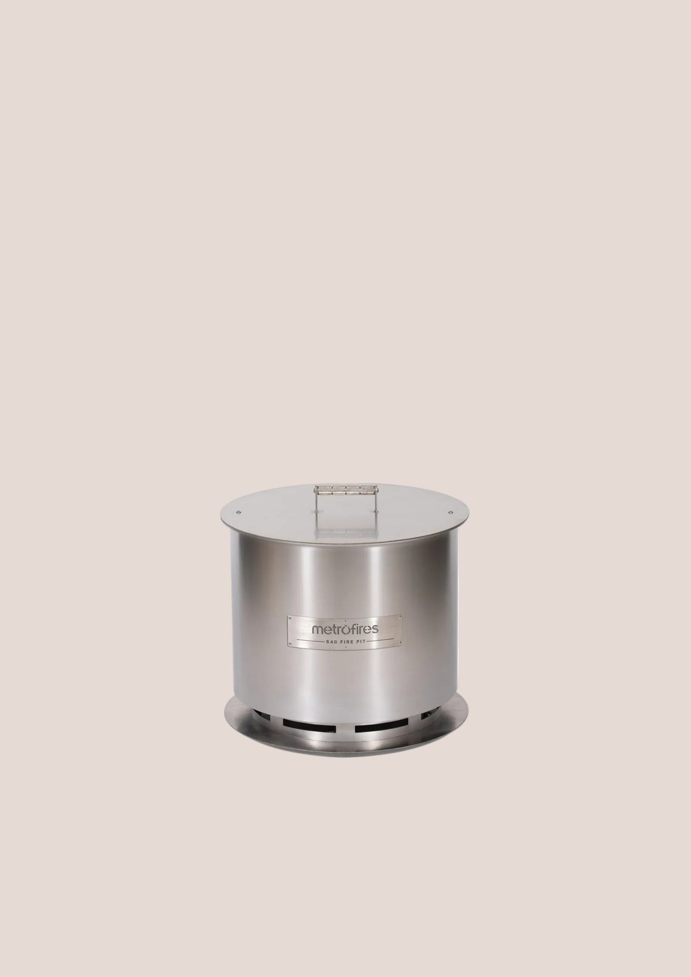Metro 540 Fire Pit - Stainless Steel