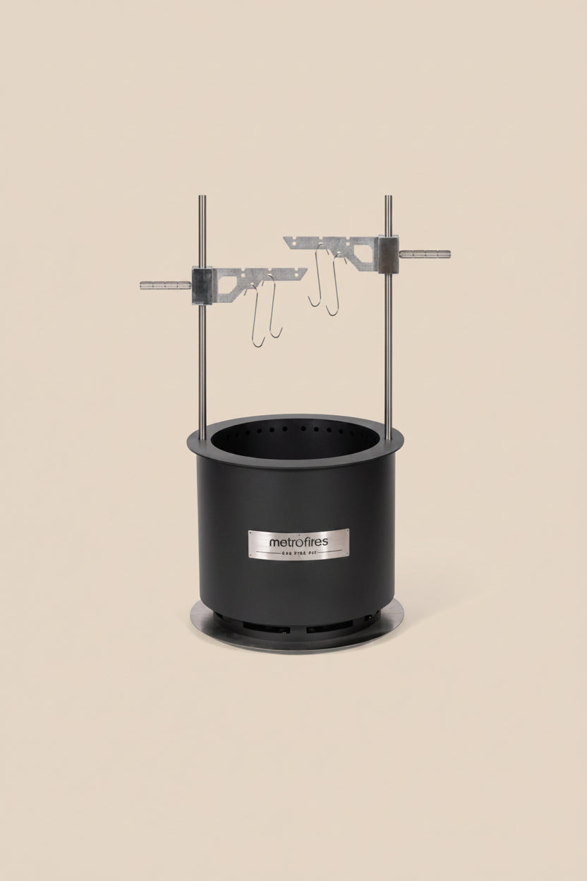 Metro 540 Fire Pit - Corten Black