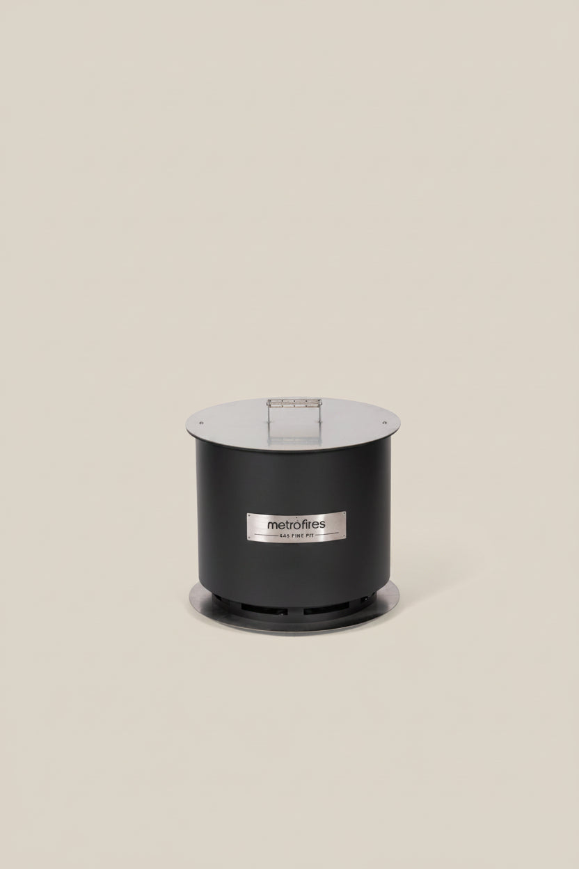 Metro 540 Fire Pit - Corten Black