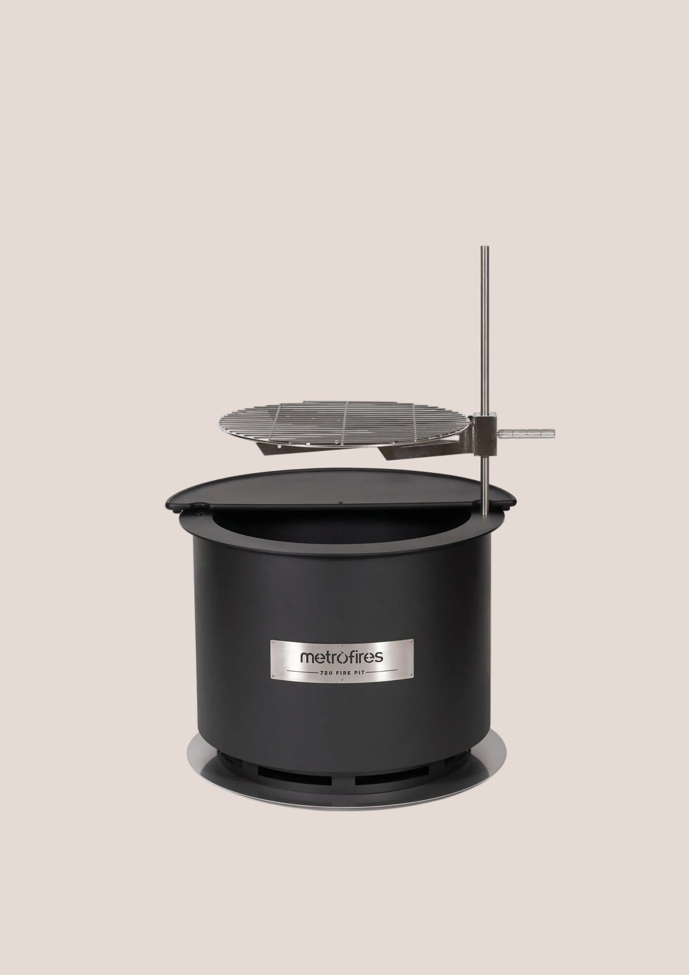 Metro 720 Fire Pit - Corten Black