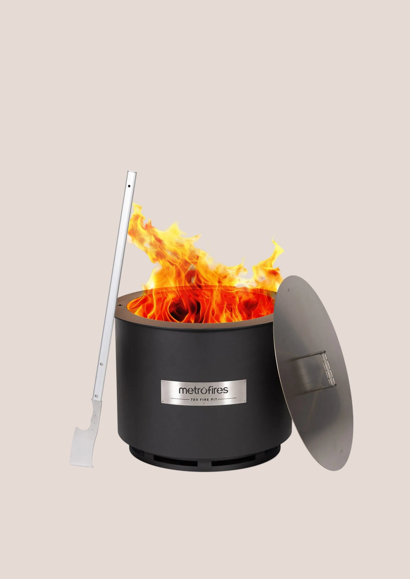 Metro 720 Fire Pit - Corten Black