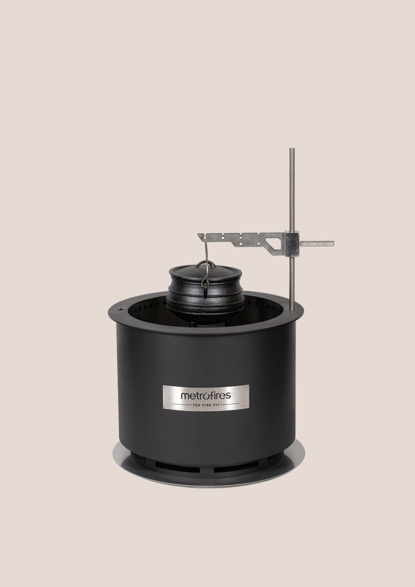Metro 720 Fire Pit - Corten Black