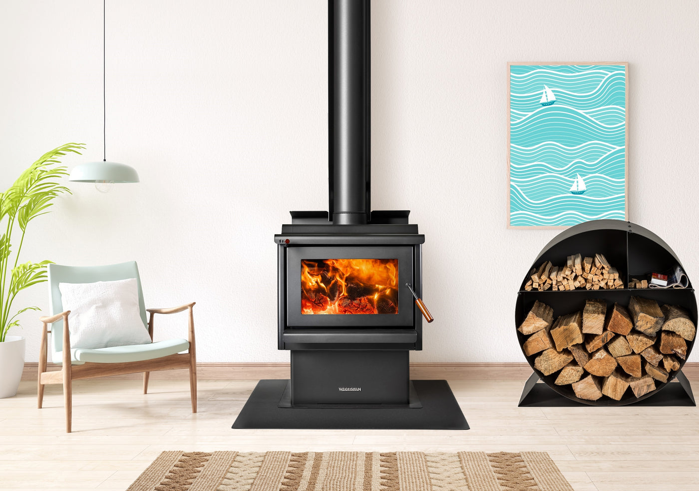 Woodsman - Coleridge Pedestal (ULEB FS Logfire)