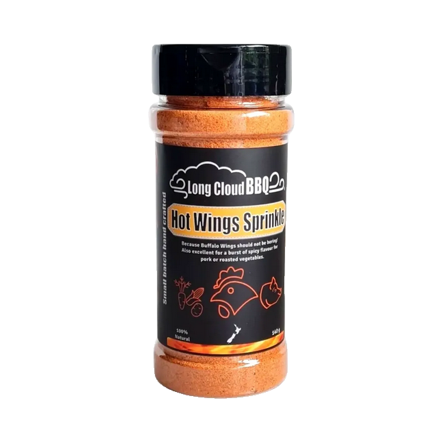 Long Cloud BBQ - Hot Wings Sprinkle Shaker 140g