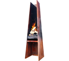 Woodsman Obelisk Outdoor Fire And BBQ