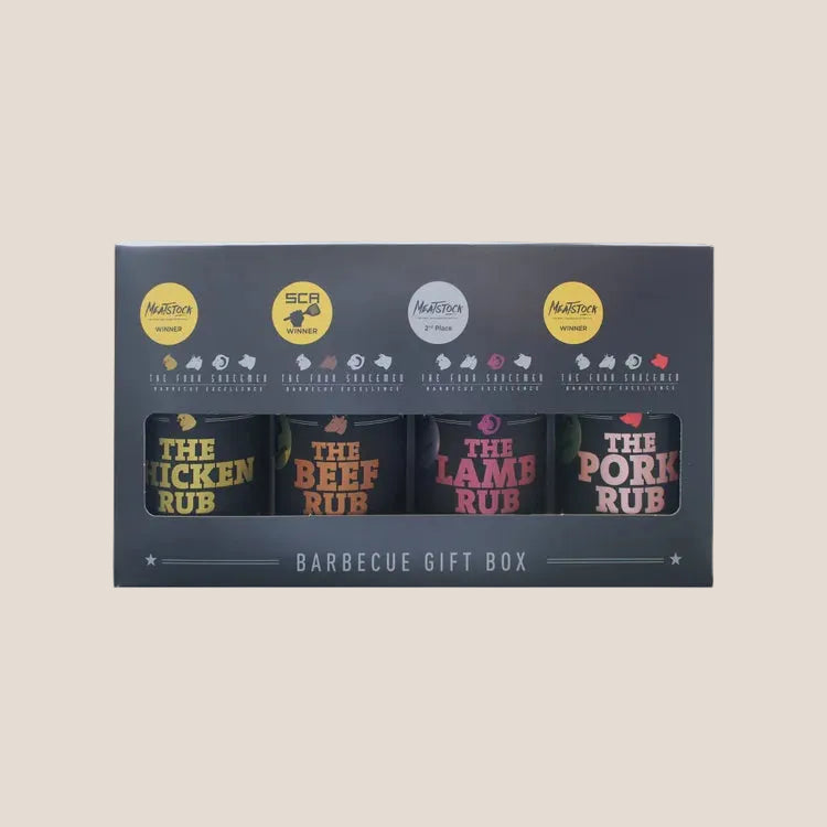 The Four Saucemen - Giftbox - Originals - Beef/Chicken/Lamb/Pork