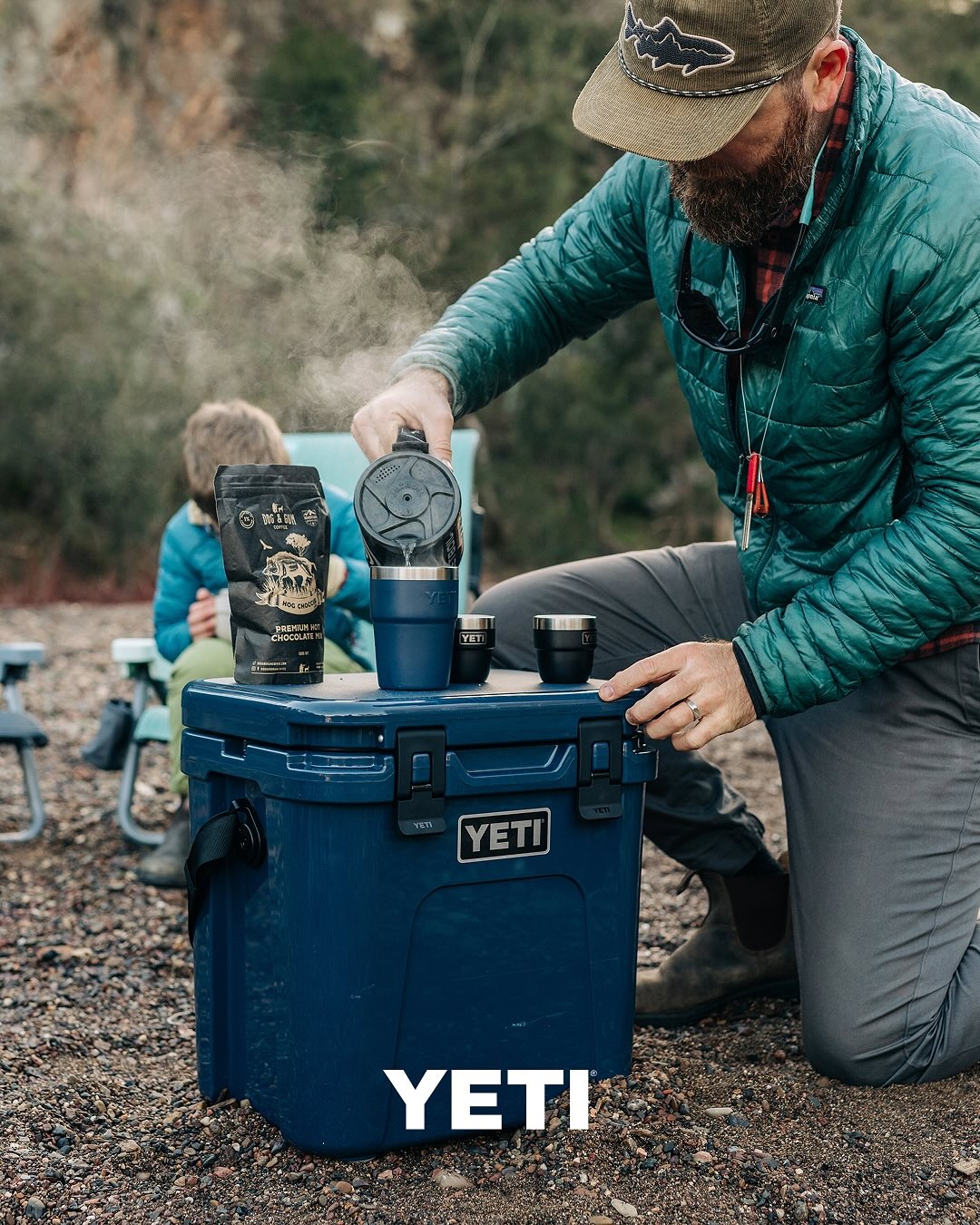 YETI gear in use